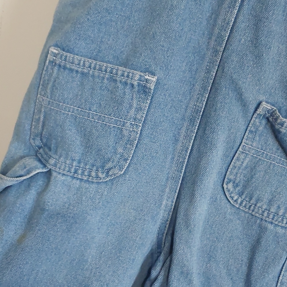 Vintage 90s Sesame Street Denim Overalls - Picture 5 of 10